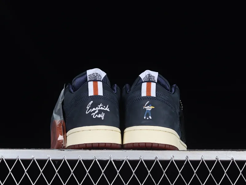All categories Air Jordan Jordan series basketball shoes Air Jordan 1 Low G version pure original Eastside Golf x Air Jordan 1 Low AJ1 Joe 1 golf black blue low-top casual sneakers DV1759-448